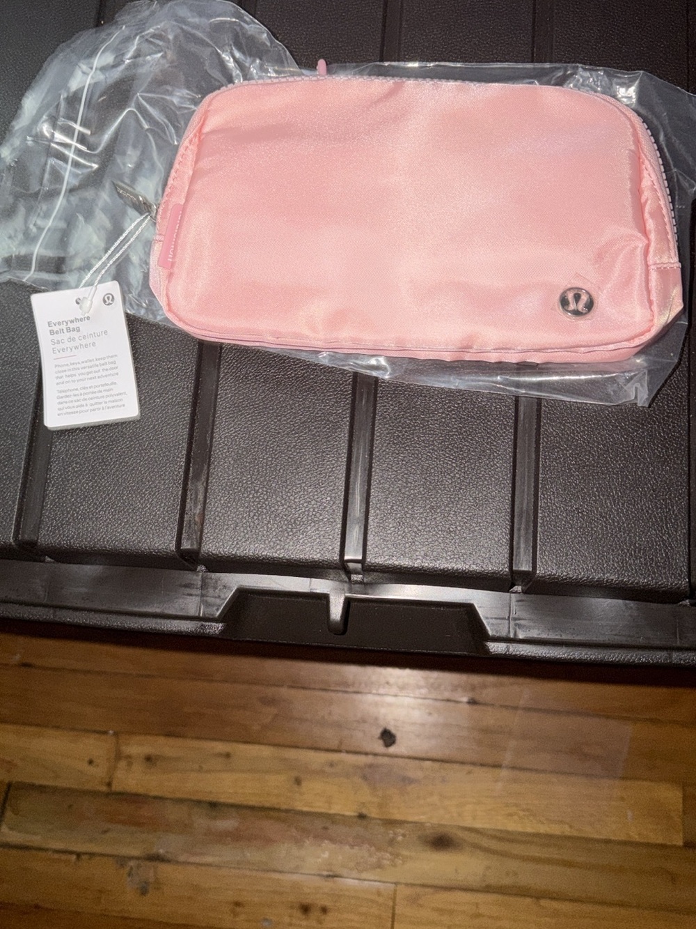 lululemon athletica everywhere light pink belt bag